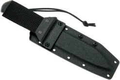 TRC Knives Apocalypse, Elmax, Black Canvas Micarta, Couteau De Survie -Kai Soldes Boutique TI AP MICBK 08 trc knives