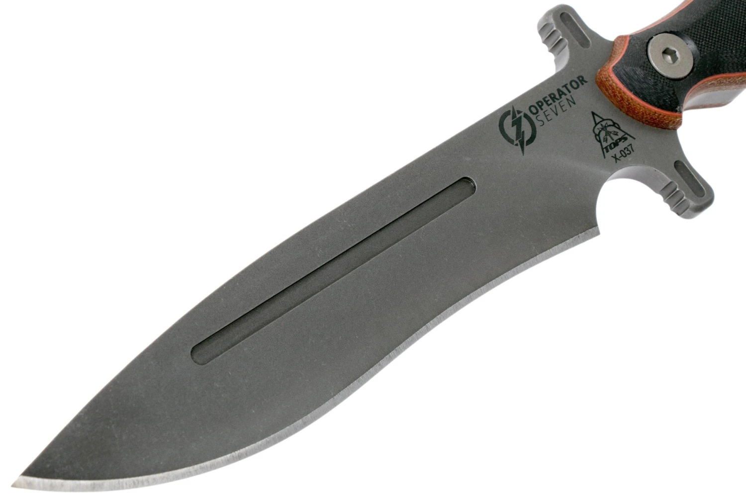 TOPS Knives Operator 7 OP7-01 Couteau De Survie 5 TOPS Knives Operator 7 OP7-01 Couteau De Survie – Image 3
