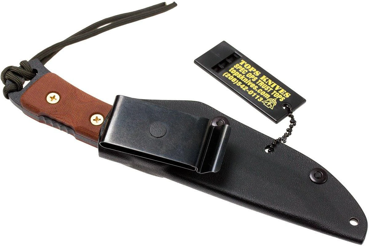 TOPS Knives Overlander 2 Couteau De Survie, OV78 11 TOPS Knives Overlander 2 Couteau De Survie, OV78 – Image 9