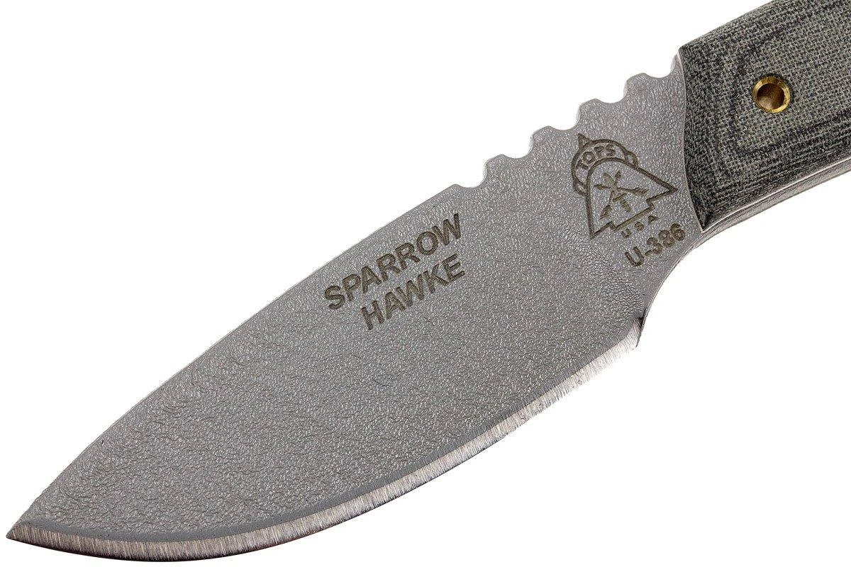 TOPS Knives Sparrow Hawke Couteau De Cou, SPH-01 5 TOPS Knives Sparrow Hawke Couteau De Cou, SPH-01 – Image 3