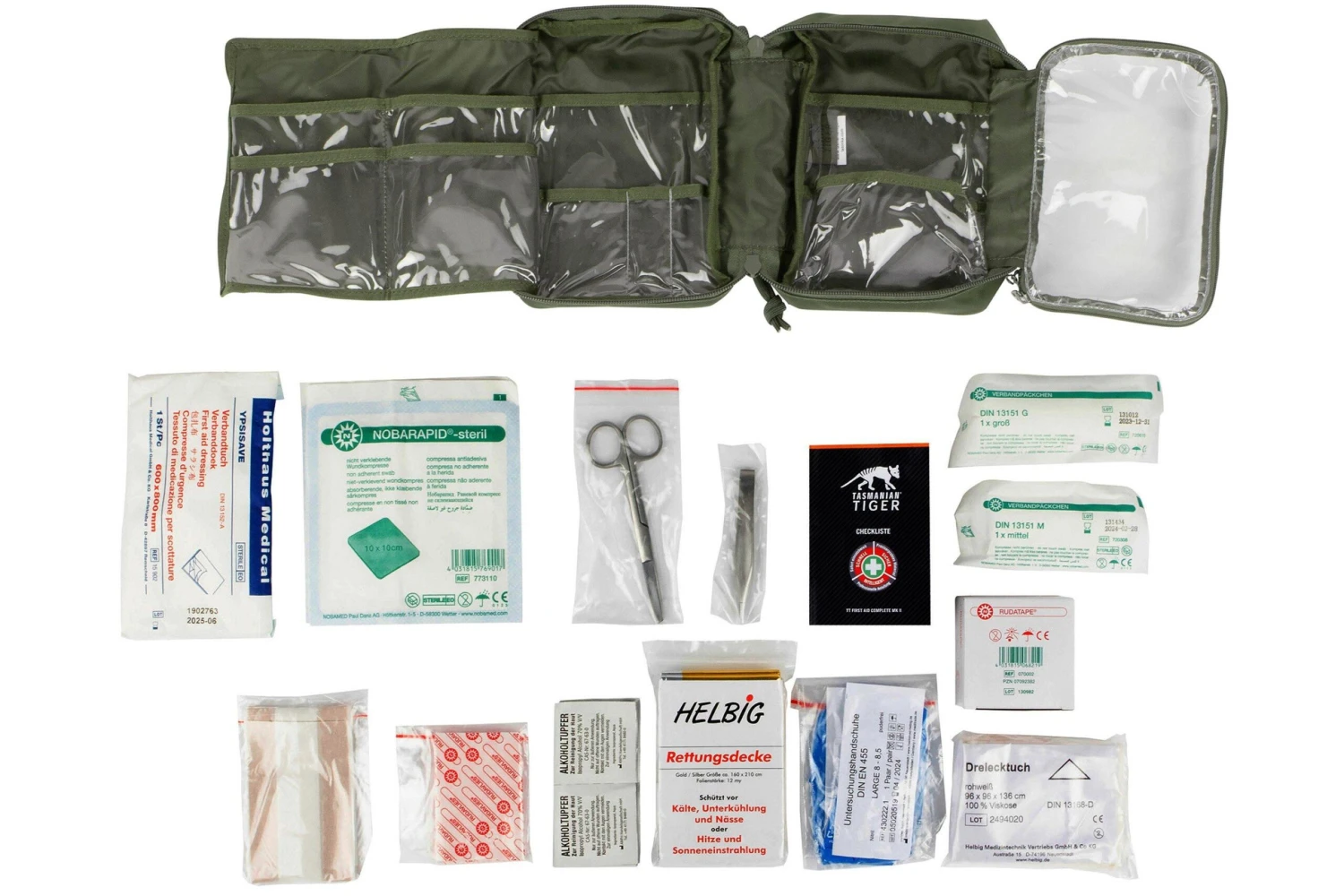 Tasmanian Tiger First Aid Complete MKII 7300-040, Noir, Kit De Premiers Secours 8 Tasmanian Tiger First Aid Complete MKII 7300-040, Noir, Kit De Premiers Secours – Image 6