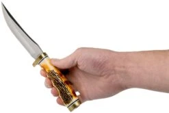 Uncle Henry Golden Spike 153UH Couteau De Chasse -Kai Soldes Boutique UH153UH 06 schrade uncle henry