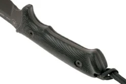 Spartan Harsey Difensa Black/Black, Black Sheath SB19BKBKNLBK -Kai Soldes Boutique USSB19BKBKNLBK 04 spartan blades ussb19bkbknlbk 04