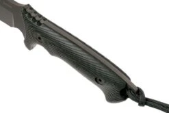 Spartan Harsey Difensa Black/Black, Black Sheath SB19BKBKNLBK -Kai Soldes Boutique USSB19BKBKNLBK 05 spartan blades ussb19bkbknlbk 05