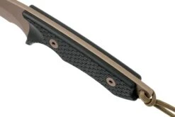 Spartan Blades Ronin Shinto, FDE Blade, Black Handle, Couteau Outdoor -Kai Soldes Boutique USSB47DEBKNLTN 05 spartan blades