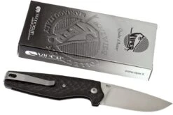 Viper Dan 1 5928FC Carbon N690, Drop-point -Kai Soldes Boutique VPV5928FC 09 viper dan 1 vpv5928fc 09