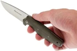 Viper Dan 1 5928GGR Green G10 N690, Drop-point -Kai Soldes Boutique VPV5928GGR 07 viper dan 1 vpv5928ggr 07