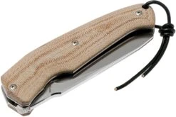 Viper Novis Natural Canvas Micarta 5972CM Couteau De Poche, Silvestrelli Design -Kai Soldes Boutique VPV5972CM 04 viper