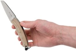 Viper Novis Natural Canvas Micarta 5972CM Couteau De Poche, Silvestrelli Design -Kai Soldes Boutique VPV5972CM 08 viper