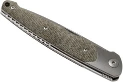 Viper Key V5978CV Bolster Green Canvas Micarta Couteau De Poche, Jesper Voxnaes Design -Kai Soldes Boutique VPV5978CV 04 viper