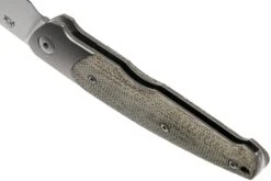 Viper Key V5978CV Bolster Green Canvas Micarta Couteau De Poche, Jesper Voxnaes Design -Kai Soldes Boutique VPV5978CV 05 viper