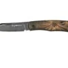 Viper Hug V5991BRS Black Blade, Black Stonewashed Bronze Star Couteau De Poche, Sacha Thiel Design