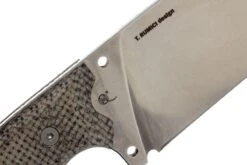 Viper Tank V4004SW D2 Stonewashed, Micarta -Kai Soldes Boutique VPVT4004SW 05 viper tank vpvt4004sw 05