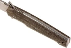 Viper Fate VT 4005 SWCV Stonewashed, Green Micarta, Couteau Fixe -Kai Soldes Boutique VPVT4005SWCV 07 viper fate vt vpvt4005swcv 07