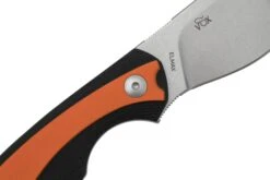 Viper Lille 1, VT4022GBO, Stonewash Elmax, Black & Orange G10, Couteau Fixe, Jesper Voxnaes Design -Kai Soldes Boutique VPVT4022GBO 05 viper