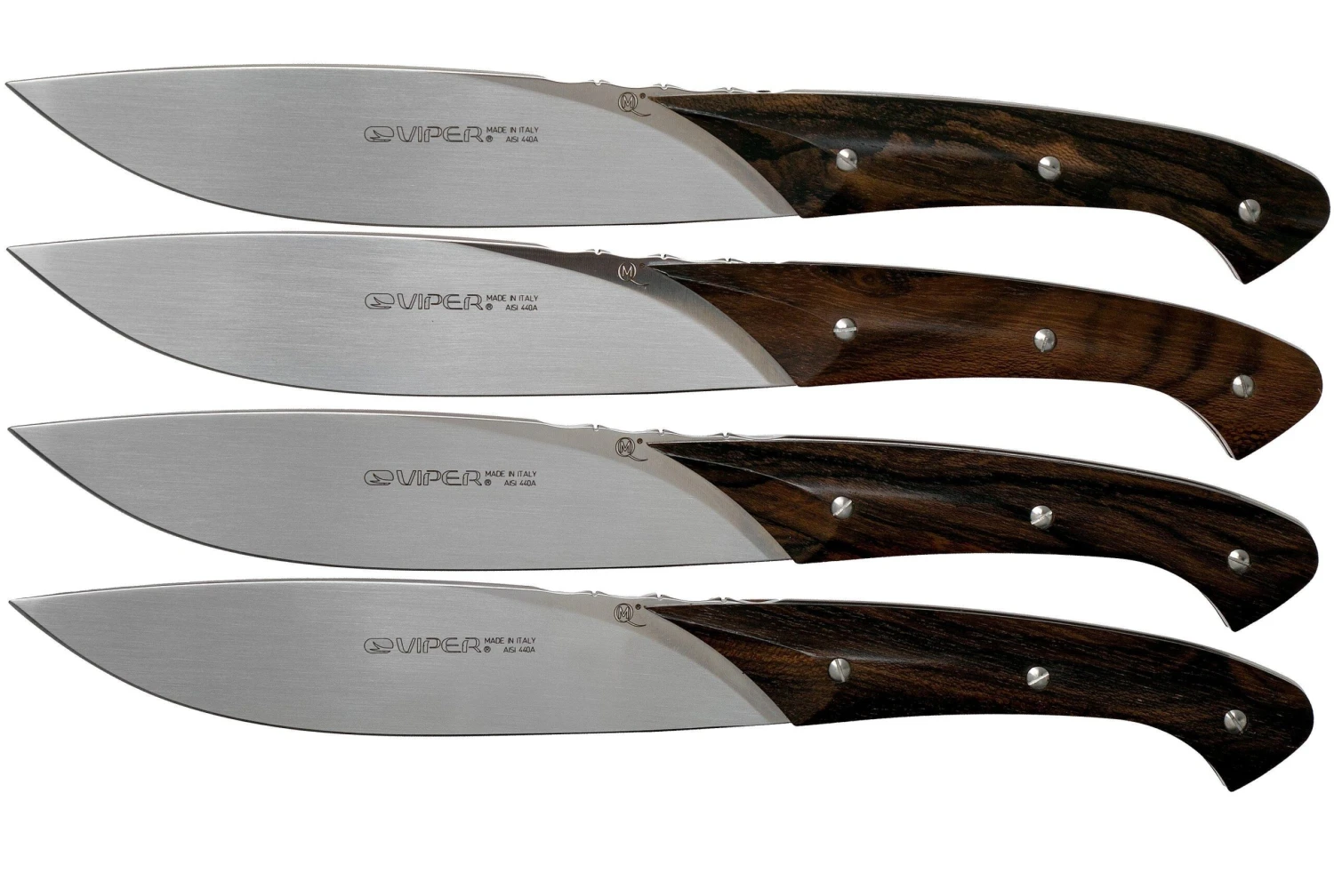 Viper Fiorentina Set De Couteaux à Steak, Zircote, 4 Pièces, VT7500-04ZI 3 Viper Fiorentina Set De Couteaux à Steak, Zircote, 4 Pièces, VT7500-04ZI