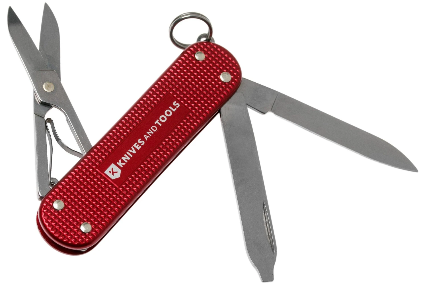 Victorinox Classic Alox Red 0.6221-20R4.KTE1 Knivesandtools Edition, Couteau Suisse 4 Victorinox Classic Alox Red 0.6221-20R4.KTE1 Knivesandtools Edition, Couteau Suisse – Image 2