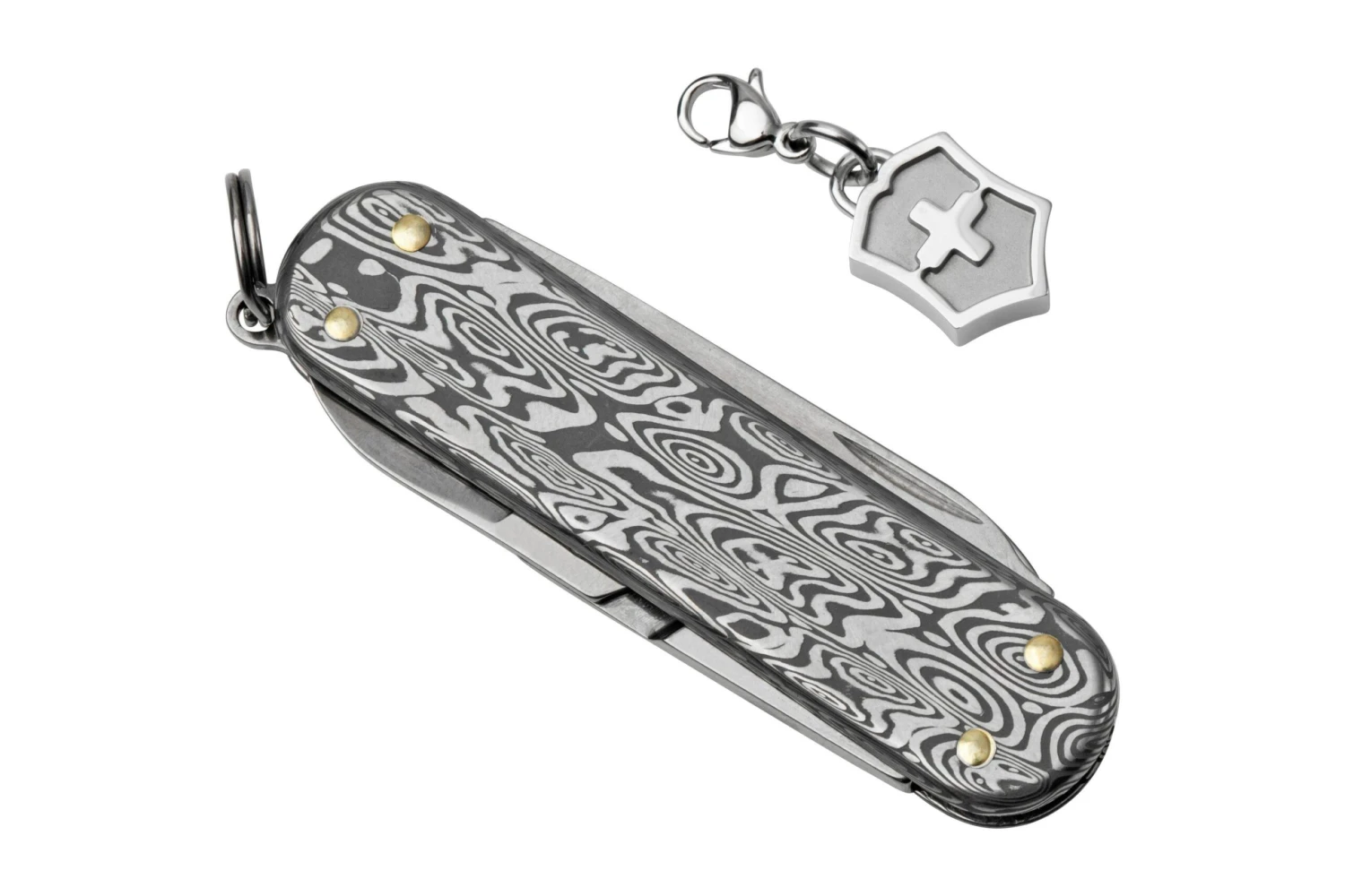 Victorinox Classic SD Brilliant, Damast, 0.6221.34 Couteau Suisse 7 Victorinox Classic SD Brilliant, Damast, 0.6221.34 Couteau Suisse – Image 5