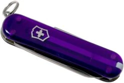 Victorinox Classic SD Translucent Colors, Persian Indigo 0.6223.T29G Couteau Suisse -Kai Soldes Boutique VT0 6223 T29G 04 victorinox