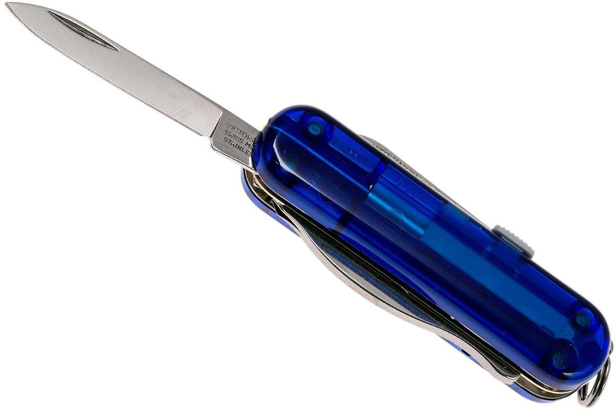 Victorinox Midnite Manager Bleu Transparent 0.6366.T2 Couteau Suisse 5 Victorinox Midnite Manager Bleu Transparent 0.6366.T2 Couteau Suisse – Image 3