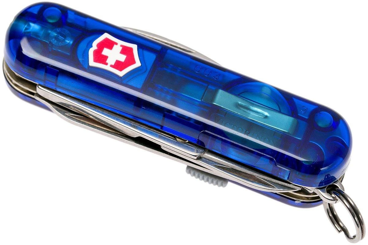 Victorinox Midnite Manager Bleu Transparent 0.6366.T2 Couteau Suisse 7 Victorinox Midnite Manager Bleu Transparent 0.6366.T2 Couteau Suisse – Image 5