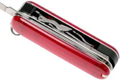 Victorinox Nail Clip 580, Couteau Suisse, Rouge Transparent -Kai Soldes Boutique VT0 6463 T 06 victorinox vt0 6463 t 06