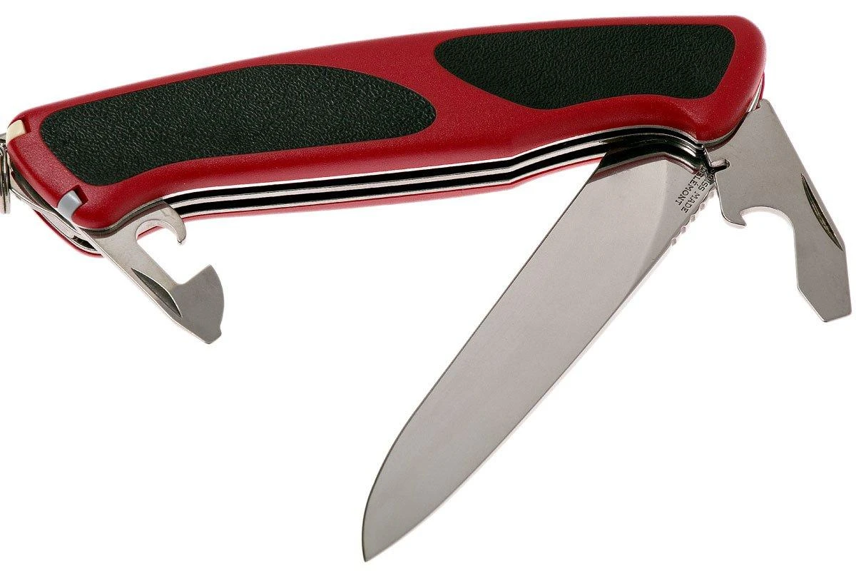 Victorinox RangerGrip 68 Rouge-noir 0.9553.C Couteau Suisse 4 Victorinox RangerGrip 68 Rouge-noir 0.9553.C Couteau Suisse – Image 2