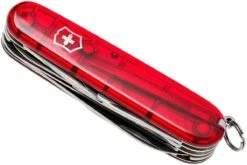 Victorinox Huntsman Rouge Transparent 1.3713.T Couteau Suisse -Kai Soldes Boutique VT1 3713 T 05 victorinox vt1 3713 t 05