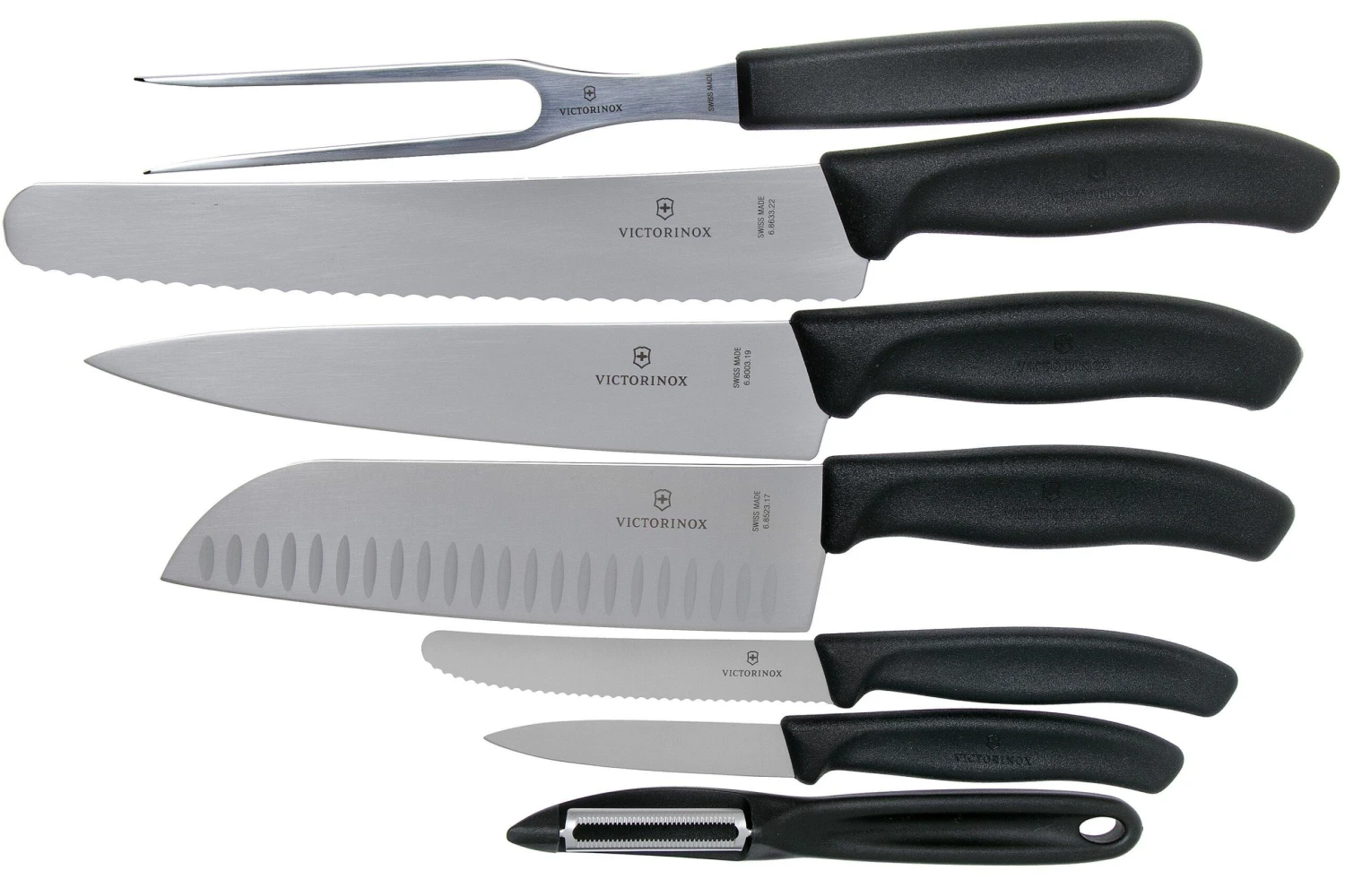 Victorinox SwissClassic 6.7133.7G Set De 7 Couteaux De Cuisine, Noir 3 Victorinox SwissClassic 6.7133.7G Set De 7 Couteaux De Cuisine, Noir