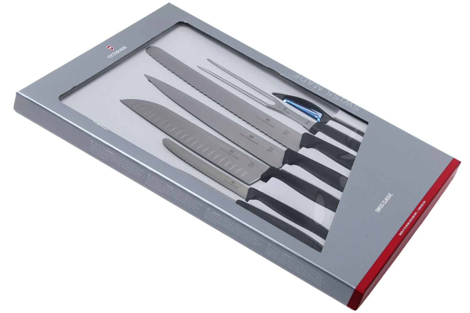 Victorinox SwissClassic 6.7133.7G Set De 7 Couteaux De Cuisine, Noir 6 Victorinox SwissClassic 6.7133.7G Set De 7 Couteaux De Cuisine, Noir – Image 4