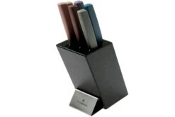 Victorinox Swiss Modern, Set De 6 Couteaux De Cuisine Avec Bloc, Mixed Colors