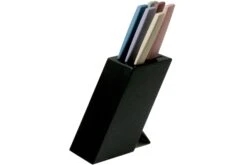 Victorinox Swiss Modern, Set De 6 Couteaux De Cuisine Avec Bloc, Mixed Colors -Kai Soldes Boutique VT6 7186 66 03 victorinox