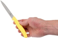 Victorinox SwissClassic Couteaux à Légumes Jaunes 10 Cm, Set De 2 Dont 1 Normal Et 1 Dentelé, VT6-7796-L8B -Kai Soldes Boutique VT6 7796 L8B 05 victorinox swissclassic