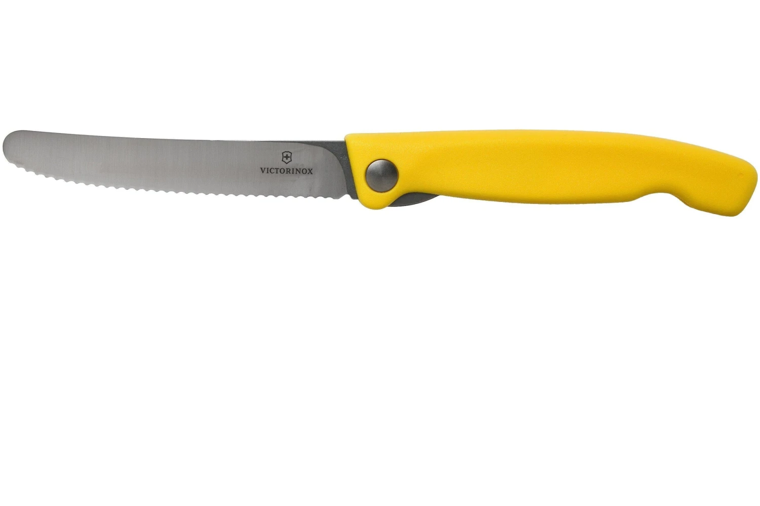 Victorinox SwissClassic Couteau à Légumes Pliant Dentelé Jaune, 6.7836.F8B 3 Victorinox SwissClassic Couteau à Légumes Pliant Dentelé Jaune, 6.7836.F8B