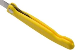 Victorinox SwissClassic Couteau à Légumes Pliant Dentelé Jaune, 6.7836.F8B 13 Victorinox SwissClassic Couteau à Légumes Pliant Dentelé Jaune, 6.7836.F8B -Kai Soldes Boutique VT6 7836 F8B 05 victorinox