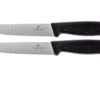 Victorinox SwissClassic Couteaux à Steak/pizza Noir, Set De 2, 6.7933.12B -Kai Soldes Boutique VT6 7933 12B 01 victorinox vt6 7933 12b 01