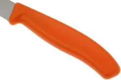Victorinox SwissClassic Couteaux à Steak/pizza Orange Set De 2 6.7936.12L9B -Kai Soldes Boutique VT6 7936 12L9B 03 victorinox steakmes oranje vt vt6 7936 12l9b 03