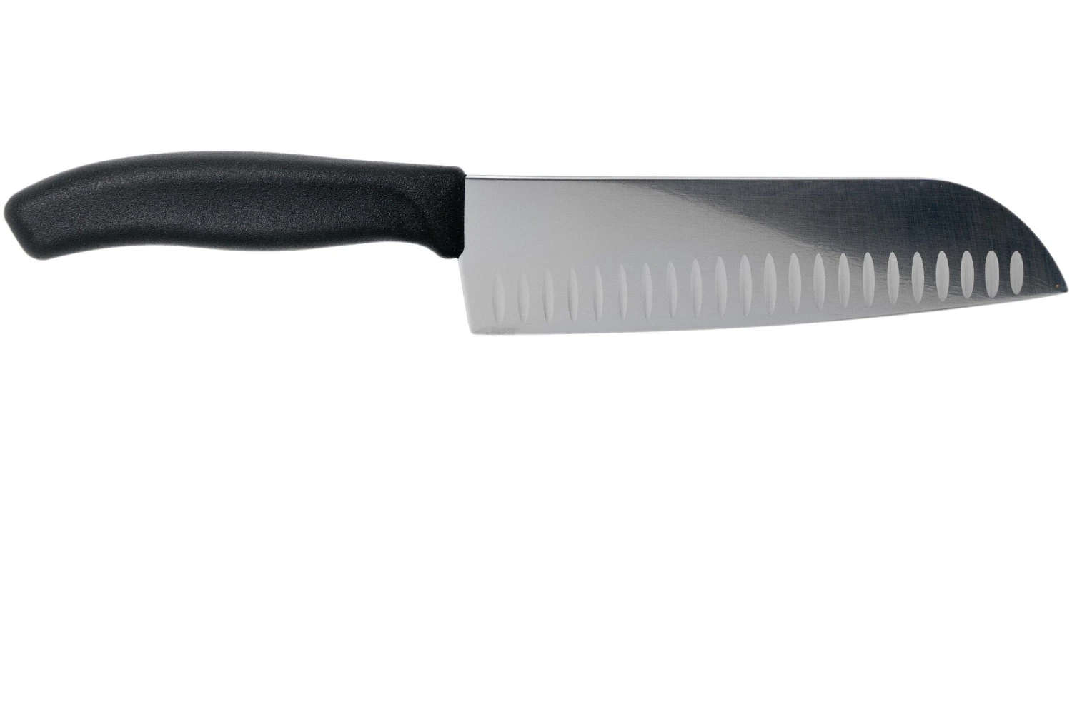 Victorinox SwissClassic 6.8523.17G Santoku Avec Alvéoles 17 Cm, Noir 4 Victorinox SwissClassic 6.8523.17G Santoku Avec Alvéoles 17 Cm, Noir – Image 2