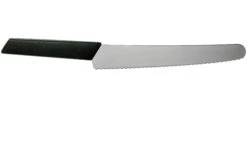 Victorinox Swiss Modern Couteau à Pain 22 Cm, Noir -Kai Soldes Boutique VT6 9073 22WB 02 victorinox