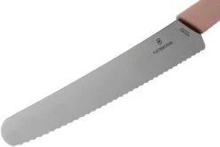Victorinox Swiss Modern Couteau à Pain 22 Cm, Rose -Kai Soldes Boutique VT6 9076 22W5B 03 victorinox