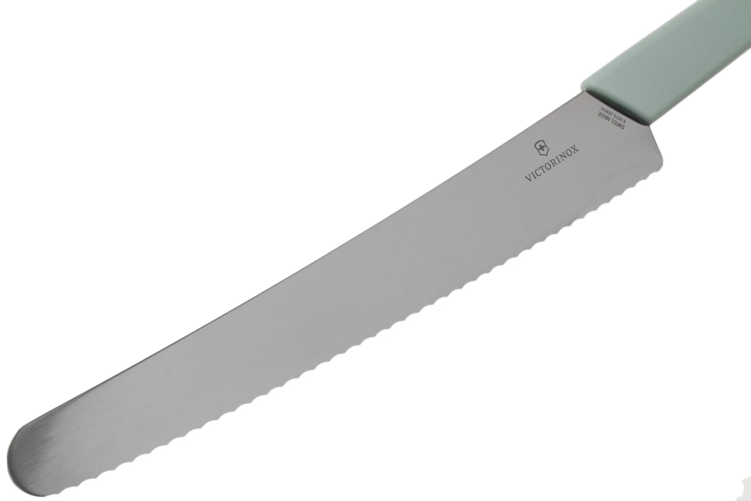Victorinox Swiss Modern 6.9076.26W44B Couteau à Pain 26 Cm, Vert Menthe 5 Victorinox Swiss Modern 6.9076.26W44B Couteau à Pain 26 Cm, Vert Menthe – Image 3