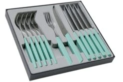 Victorinox Swiss Modern 6.9096.12W41.12, Ménagère 12 Pièces Avec Couteau à Steak, Vert 5 Victorinox Swiss Modern 6.9096.12W41.12, Ménagère 12 Pièces Avec Couteau à Steak, Vert -Kai Soldes Boutique VT6 9096 12W41 12 02 victorinox
