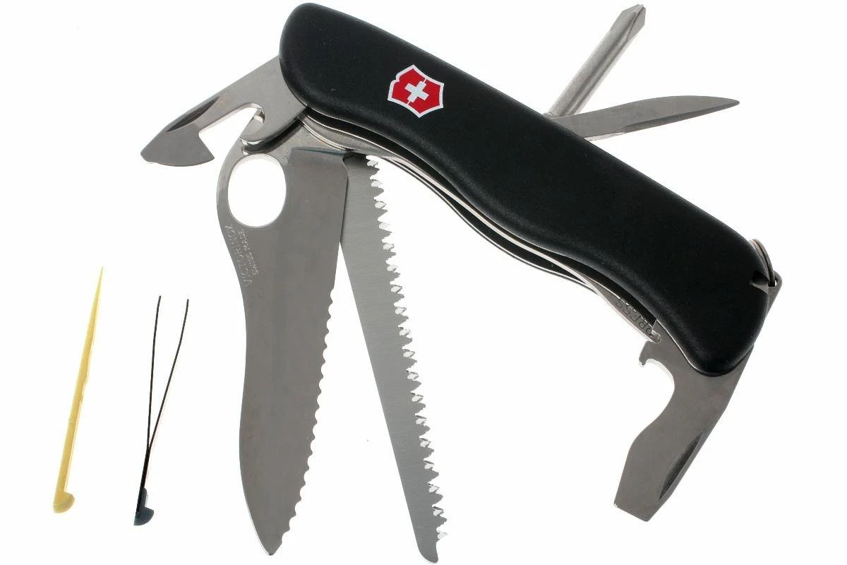 Victorinox Trailmaster, Noir 8463m3, Couteau Suisse 3 Victorinox Trailmaster, Noir 8463m3, Couteau Suisse