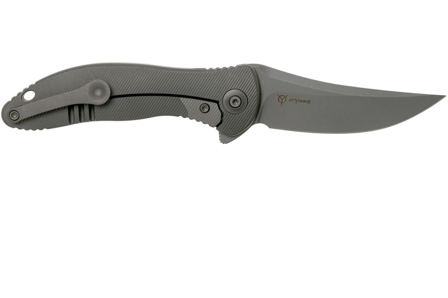 WE Knife Mini Synergy 2011A Grey Couteau De Poche, Jim O'Young Design 4 WE Knife Mini Synergy 2011A Grey Couteau De Poche, Jim O'Young Design – Image 2