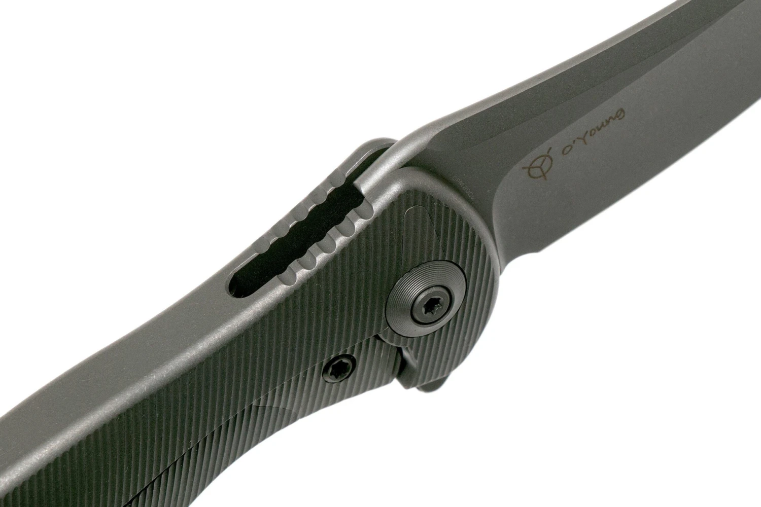 WE Knife Mini Synergy 2011A Grey Couteau De Poche, Jim O'Young Design 8 WE Knife Mini Synergy 2011A Grey Couteau De Poche, Jim O'Young Design – Image 6