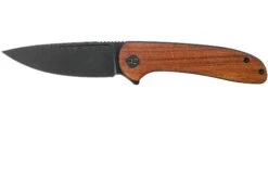 WE Knife Saakshi WE20020C-3 Black Stonewashed, Cuibourtia Couteau De Poche