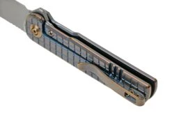 WE Knife Charith Blue Titanium, CPM 20CV Limited Edition, WE20056B-1 Couteau De Poche -Kai Soldes Boutique WKWE20056B 1 04 weknife