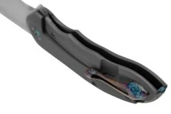 WE Knife Makani WE21048B-2, Grey Titanium, Aluminium Foil Carbonfiber Inlay, CPM 20CV Couteau De Poche -Kai Soldes Boutique WKWE21048B 2 04 weknife