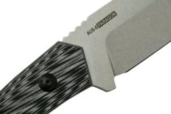 Willumsen Paragon DL22TGR Grey Black G10, AUS-8, Couteau Fixe 13 Willumsen Paragon DL22TGR Grey Black G10, AUS-8, Couteau Fixe -Kai Soldes Boutique WNDL22TGR 05 willumsen