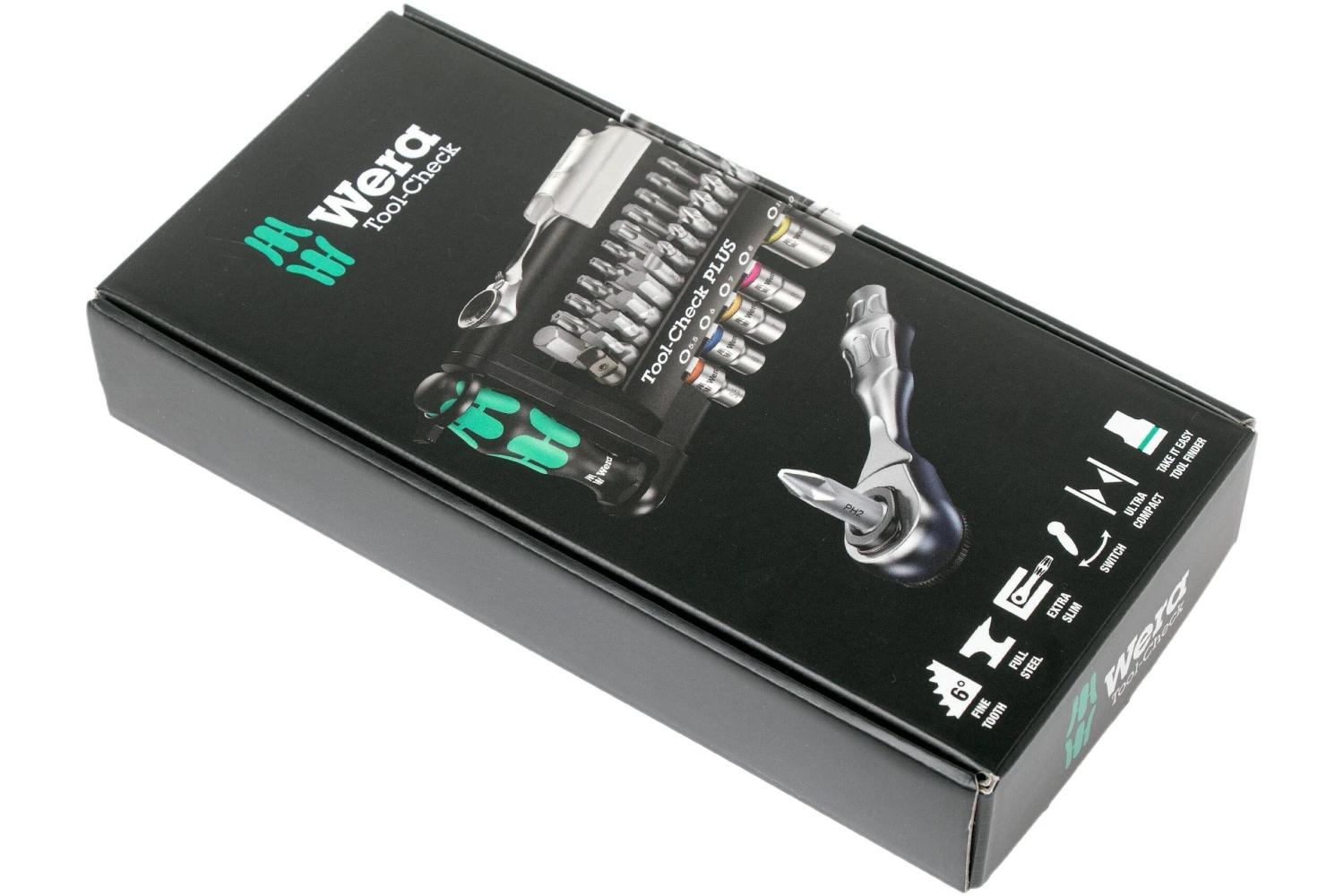 Wera Tool-Check PLUS Imperial, Coffret D'embouts Avec Cliquet, Tailles Américaines 5056491001 6 Wera Tool-Check PLUS Imperial, Coffret D'embouts Avec Cliquet, Tailles Américaines 5056491001 – Image 4